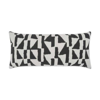 D.V. KAP Home - Outdoor Imka Lumbar Pillow - Grey - OD-410-G-1224 view 1