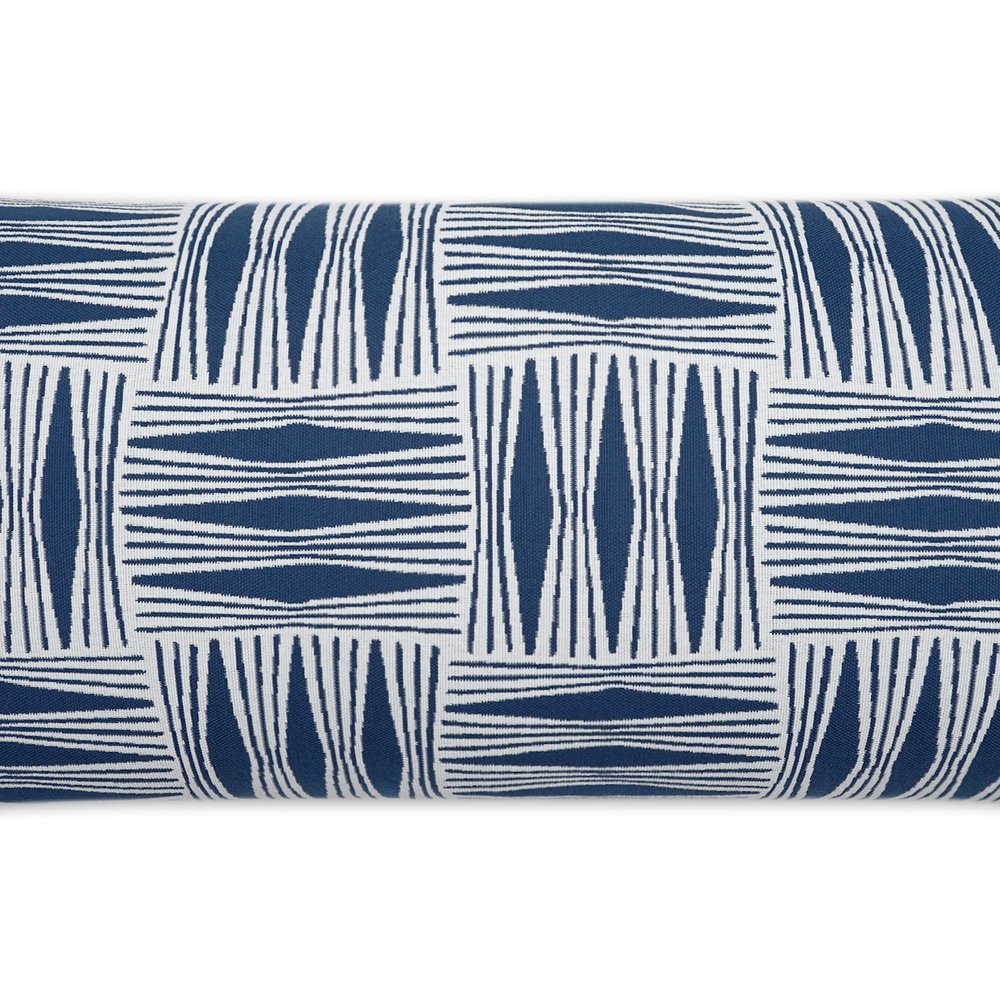 D.V. KAP Home - Outdoor Kizomba Lumbar Pillow - Blue - OD-482-B-1224 view 2