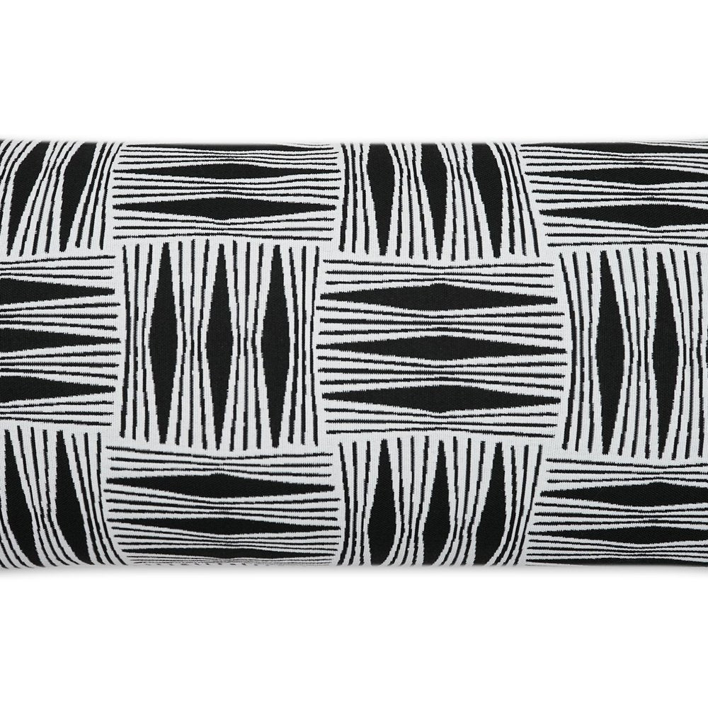 D.V. KAP Home - Outdoor Kizomba Lumbar Pillow - Ebony - OD-482-E-1224 view 2