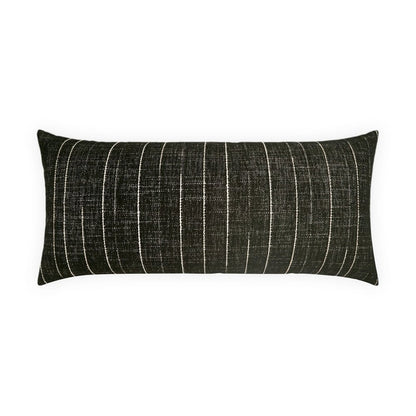 D.V. KAP Home - Outdoor Koprin Lumbar Pillow - Noir - OD-574-N-1224 view 1