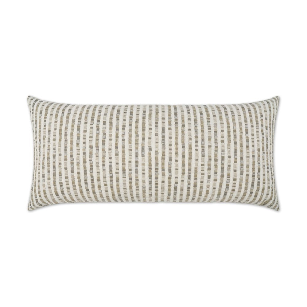 D.V. KAP Home - Outdoor Lonny Lumbar Pillow - Birch - OD-556-B-1224 view 1