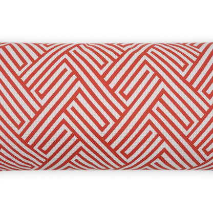 D.V. KAP Home - Outdoor Mandros Lumbar Pillow - Coral - OD-476-C-1224 view 2