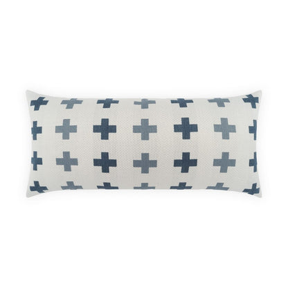 D.V. KAP Home - Outdoor Mastix Lumbar Pillow - Indigo - OD-588-I-1224 view 1