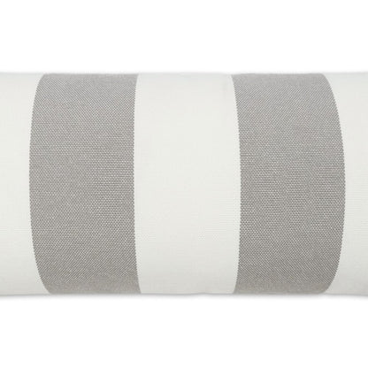 D.V. KAP Home - Outdoor Melbourne Lumbar Pillow - Platinum - OD-547-P-1224 view 2