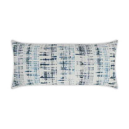 D.V. KAP Home - Outdoor Mizu Lumbar Pillow - Indigo - OD-326-I-1224 view 1