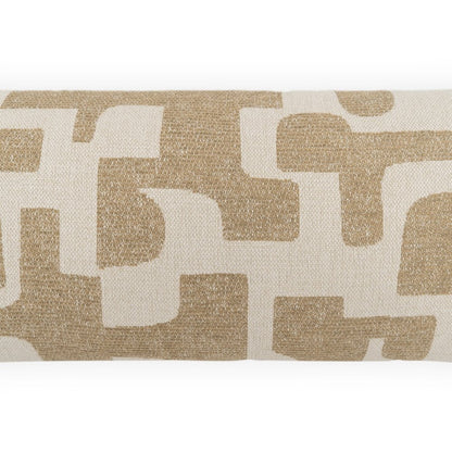 D.V. KAP Home - Outdoor Obtain Lumbar Pillow - Natural - OD-584-N-1224 view 2