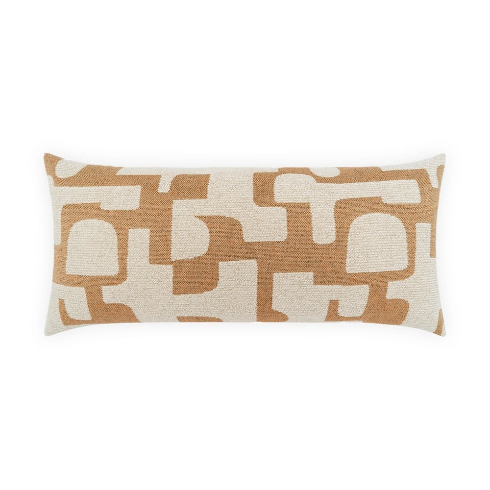 D.V. KAP Home - Outdoor Obtain Lumbar Pillow - Sienna - OD-584-S-1224 view 1