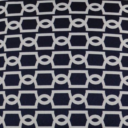D.V. KAP Home - Outdoor Ocean Gate Pillow - Navy - OD-234-N-2222 view 2