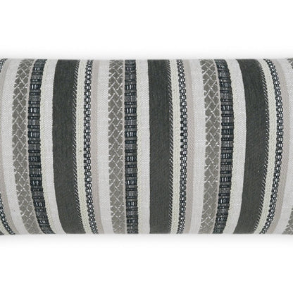 D.V. KAP Home - Outdoor Oriana Lumbar Pillow - Grey - OD-423-G-1224 view 2