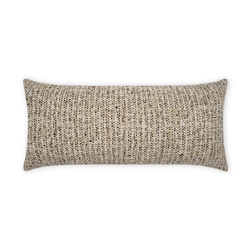 D.V. KAP Home - Outdoor Particle Lumbar Pillow - Pepper - OD-460-P-1224 view 1