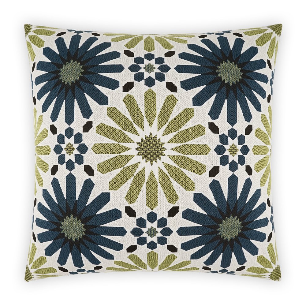 D.V. KAP Home - Outdoor Pasha Pillow - Blue - OD-518-B-2222 view 1