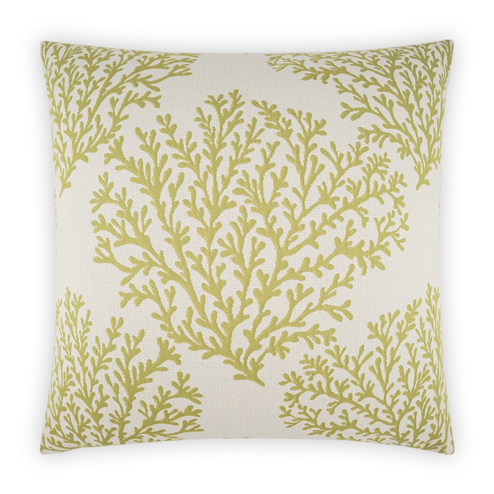 D.V. KAP Home - Outdoor Peggy Pillow - Green - OD-514-G-2222 view 1