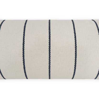 D.V. KAP Home - Outdoor Pencil Lumbar Pillow - Navy - OD-545-N-1224 view 2