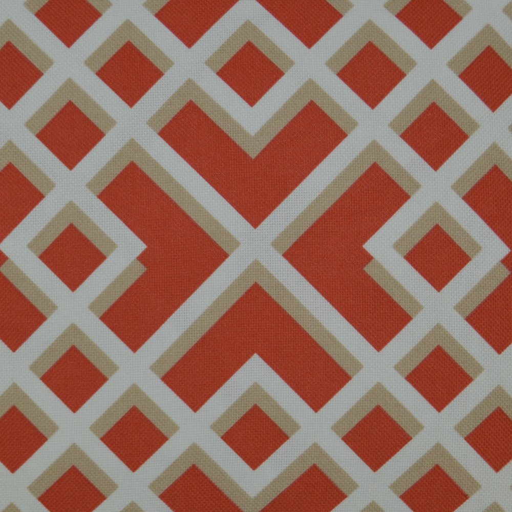 D.V. KAP Home - Outdoor Pergola Lumbar Pillow - Coral - OD-188-C-1224 view 2