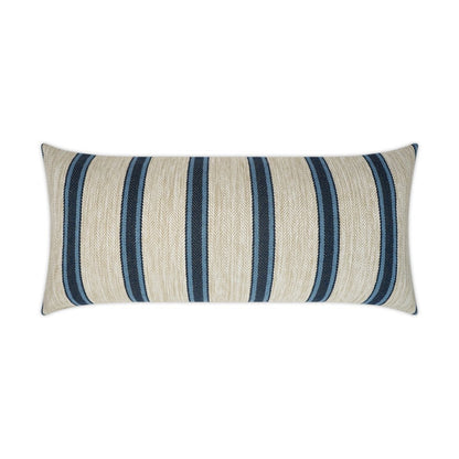 D.V. KAP Home - Outdoor Peyton Lumbar Pillow - Navy - OD-357-N-1224 view 1