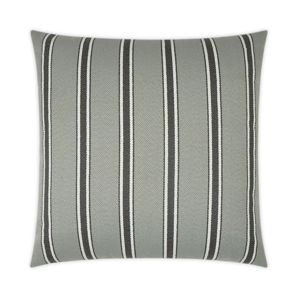 D.V. KAP Home - Outdoor Peyton Pillow - Grey - OD-356-G-2222 view 1