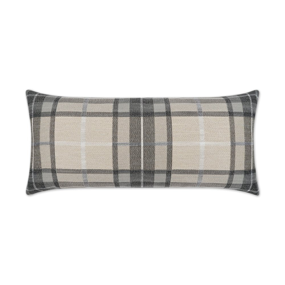 D.V. KAP Home - Outdoor Roddy Lumbar Pillow - Flax - OD-400-F-1224 view 1