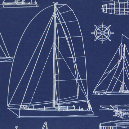 D.V. KAP Home - Outdoor Sailing Pillow - Navy - OD-217-N-2222 view 2
