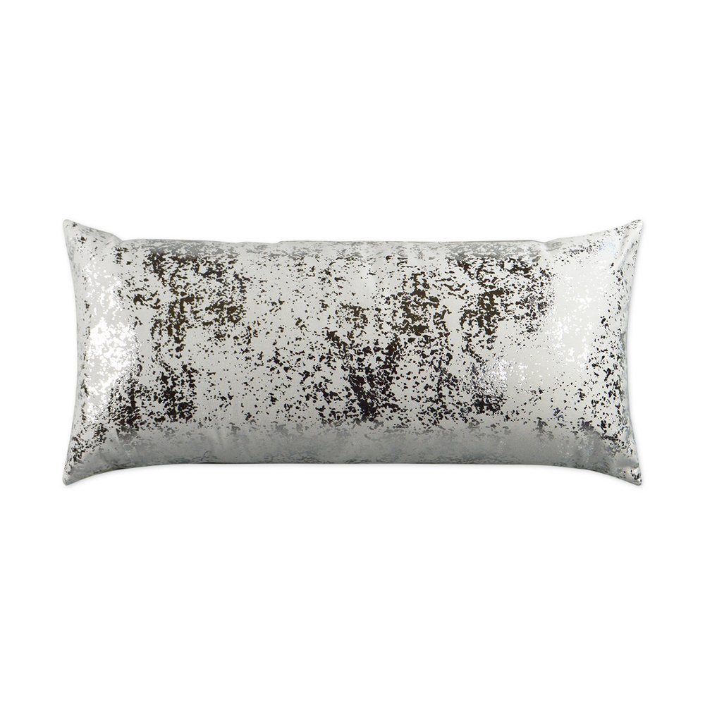 D.V. KAP Home - Outdoor Sand Dune Lumbar Pillow - White - OD-246-W-1224 view 1