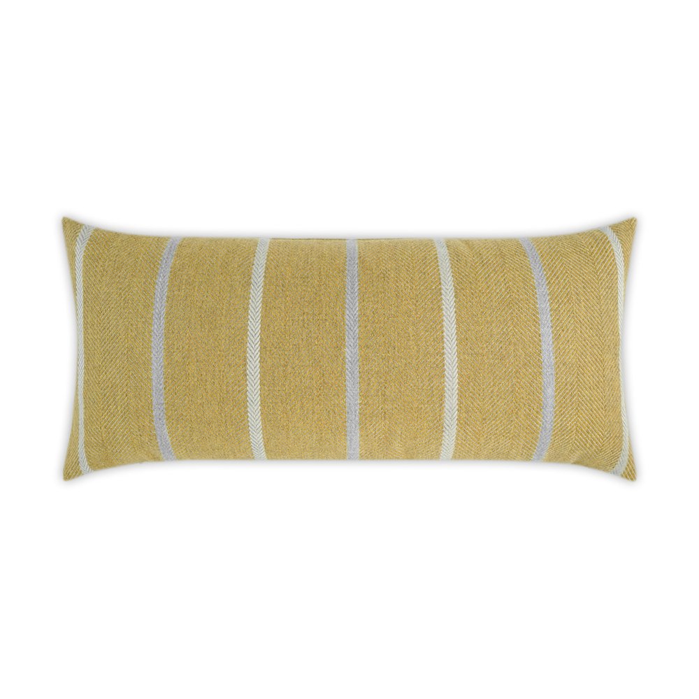 D.V. KAP Home - Outdoor Sterling Lumbar Pillow - Saffron - OD-324-S-1224 view 1