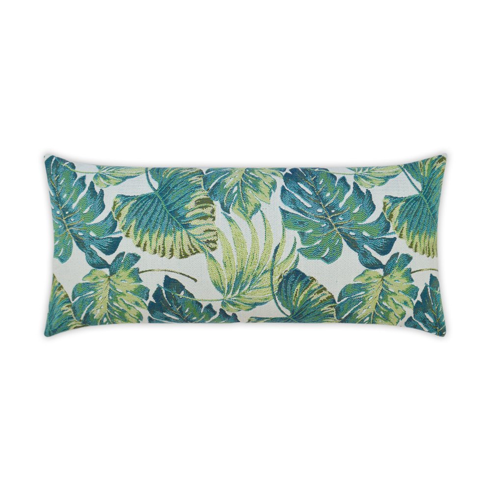 D.V. KAP Home - Outdoor Sunpalm Lumbar Pillow - OD-287-1224 view 1
