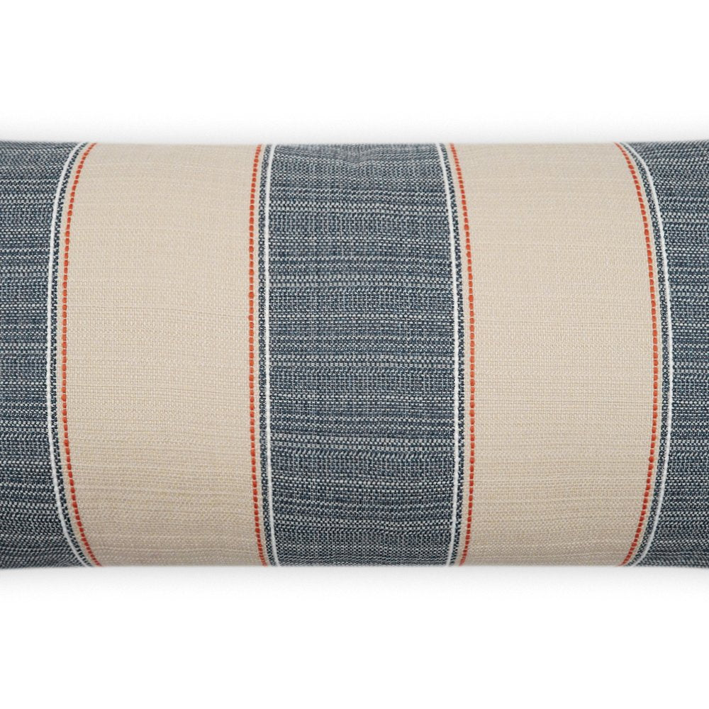 D.V. KAP Home - Outdoor Tampa Lumbar Pillow - Blue - OD-468-B-1224 view 2