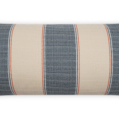 D.V. KAP Home - Outdoor Tampa Lumbar Pillow - Blue - OD-468-B-1224 view 2