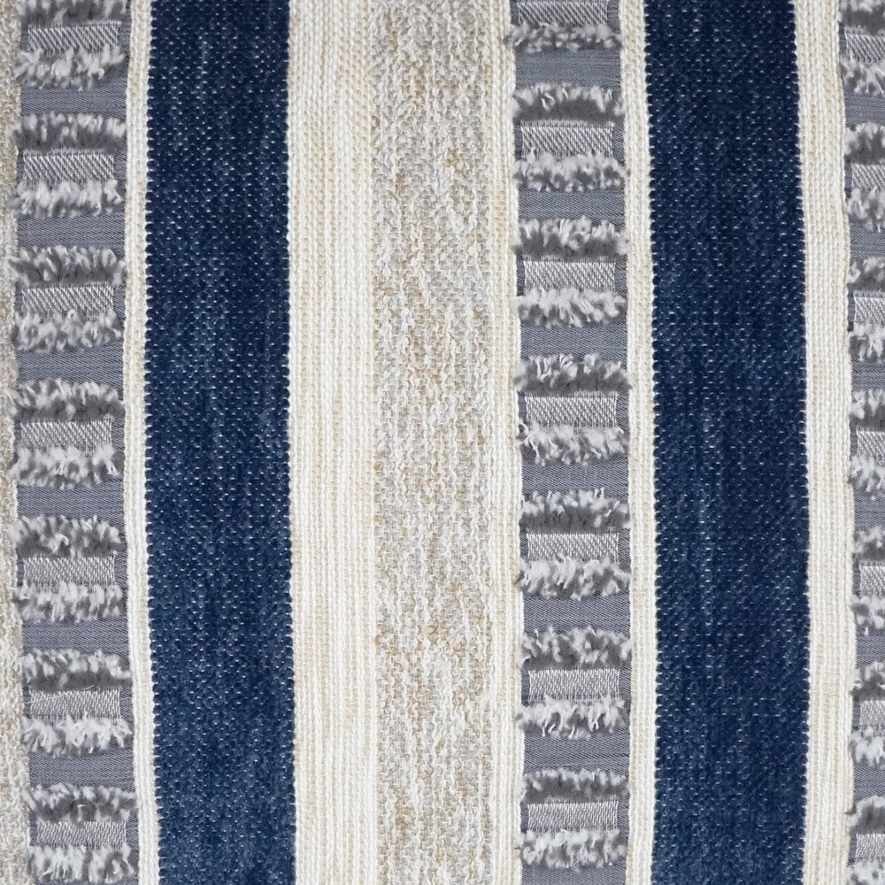 D.V. KAP Home - Outdoor Teton Lumbar Pillow - Indigo - OD-385-I-1224 view 2