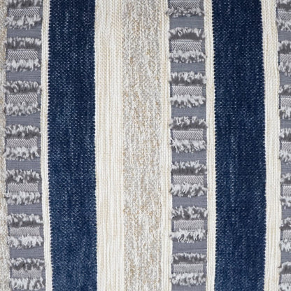 D.V. KAP Home - Outdoor Teton Lumbar Pillow - Indigo - OD-385-I-1224 view 2