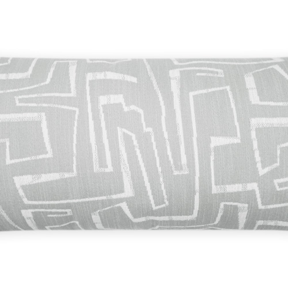D.V. KAP Home - Outdoor Theon Lumbar Pillow - Grey - OD-451-G-1224 view 2