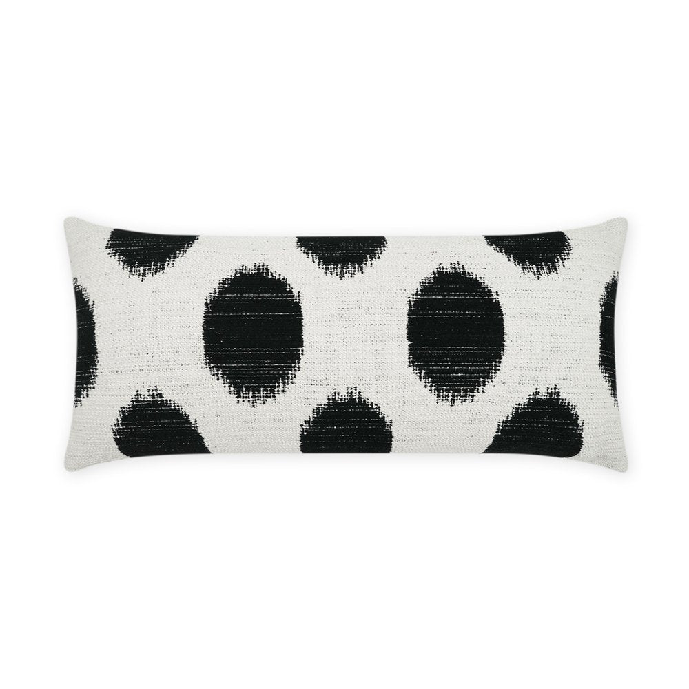 D.V. KAP Home - Outdoor Vianella Lumbar Pillow - Tuxedo - OD-502-T-1224 view 1