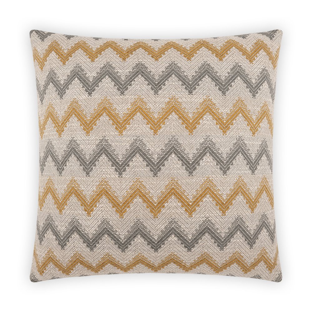 D.V. KAP Home - Parquet Pillow - Gold - 3786-G-2424 view 1