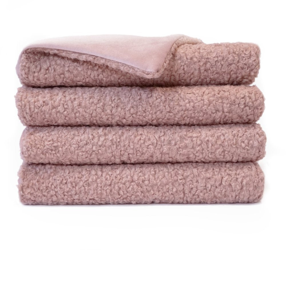 D.V. KAP Home - Poodle Throw - Blush - B-1050-B view 1