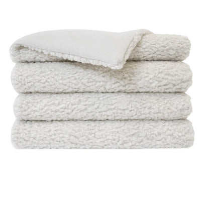 D.V. KAP Home - Poodle Throw - Cloud - B-1050-C view 1