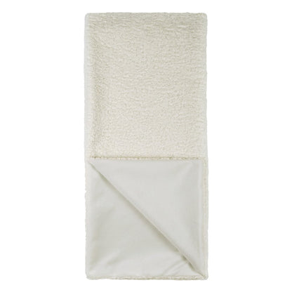 D.V. KAP Home - Poodle Throw - Ivory - B-1050-I view 2