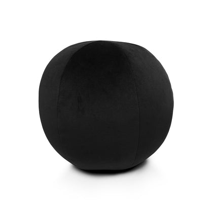 D.V. KAP Home - Posh Ball Pillow - Black - 10in x 10in - 3734-B-1010 view 1
