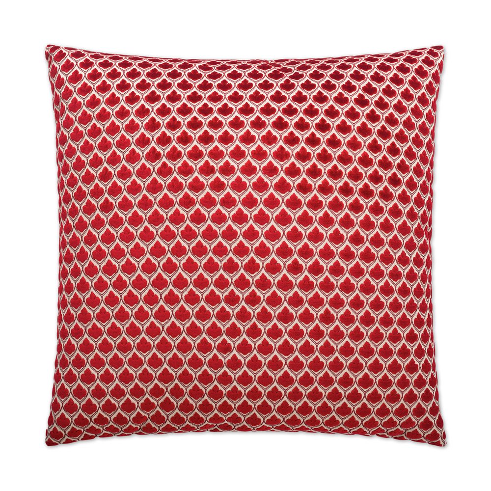 D.V. KAP Home - Posh Pillow - Red - 2355-R-2424 view 1