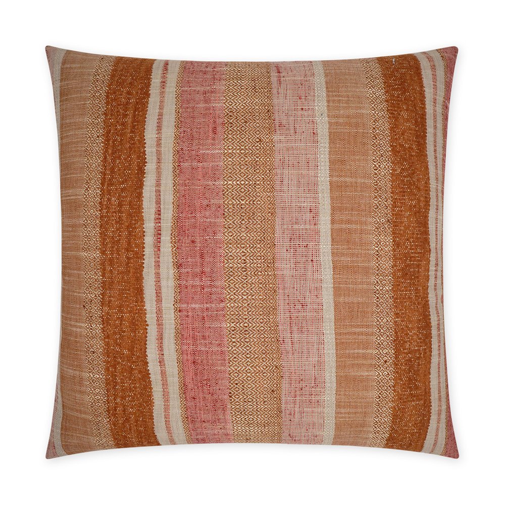 D.V. KAP Home - Prologue Pillow - Terracotta - 3787-T-2424 view 1