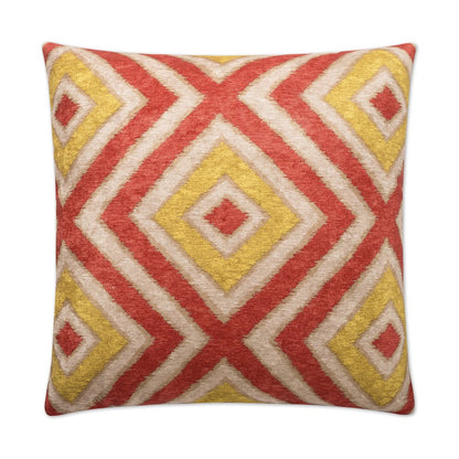 D.V. KAP Home - Registan Pillow - Tomato - 2331-T-2424 view 1
