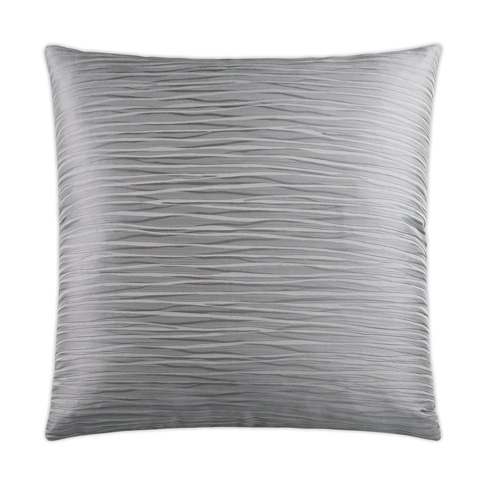 D.V. KAP Home - Ripple Pillow - Iron - 2959-I-2424 view 1