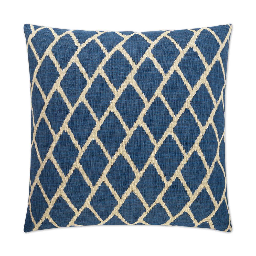 D.V. KAP Home - Sanur Pillow - Blue - 2186-B-2424 view 1