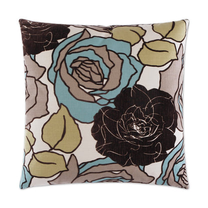D.V. KAP Home - Secret Garden Pillow - Celadon - 2150-C-2424 view 1