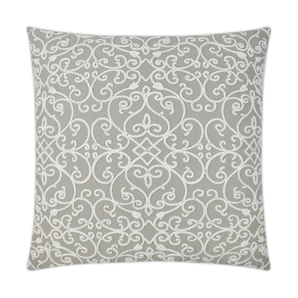 D.V. KAP Home - Serafim Pillow - Stone - 3143-S-2424 view 1