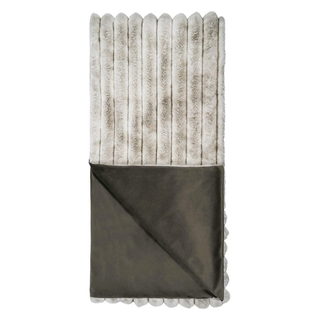 D.V. KAP Home - Summit Throw - Sand - B-1055-S view 2