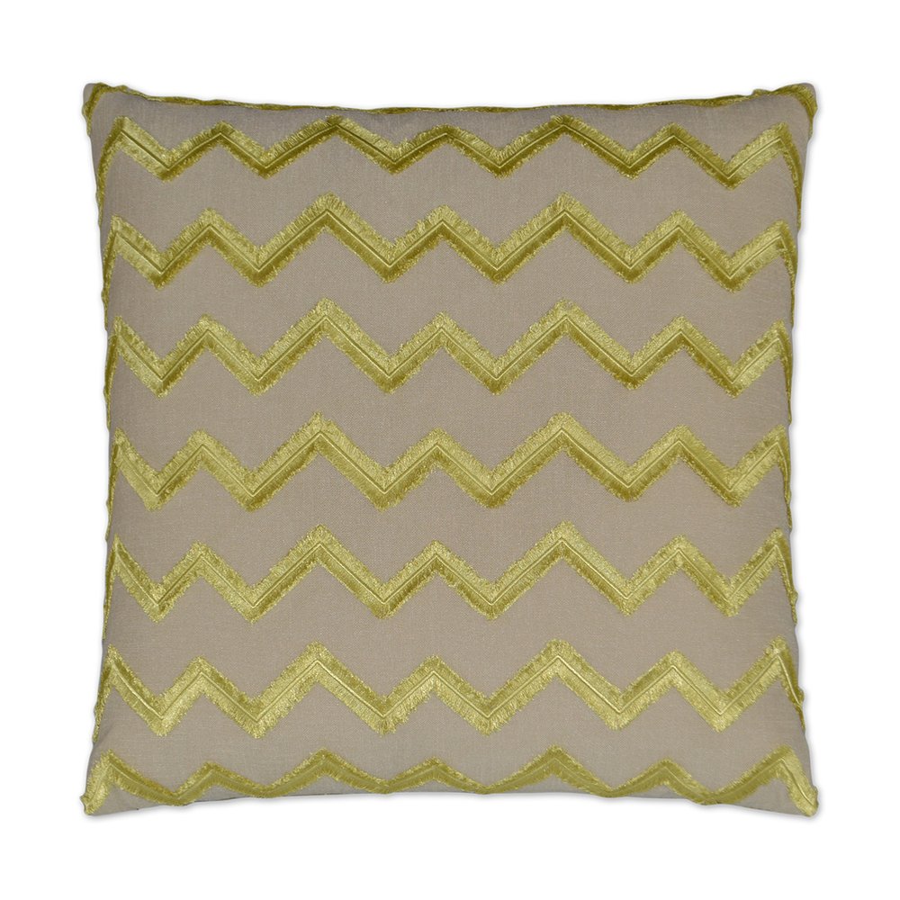 D.V. KAP Home - Symmetry Pillow - Citron - 2899-C-2424 view 1