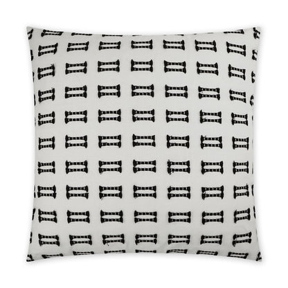 D.V. KAP Home - Tassels Pillow - Tuxedo - 3813-T-2424 view 1