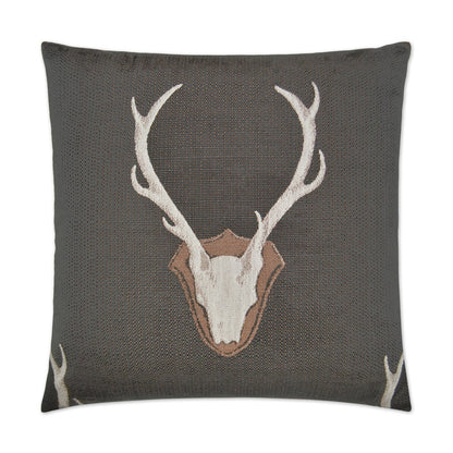 D.V. KAP Home - Uncle Buck Pillow - Grey - 2155-G-2424 view 1