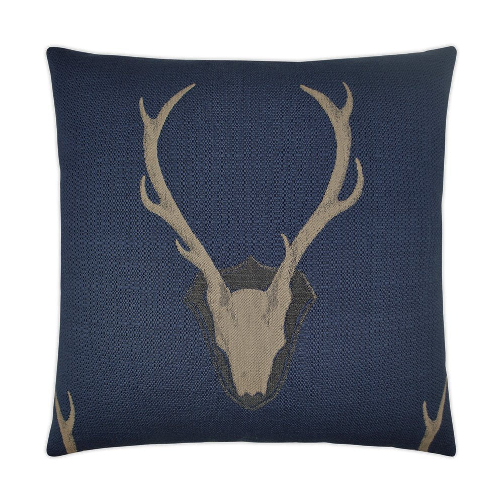 D.V. KAP Home - Uncle Buck Pillow - Navy - 2155-N-2424 view 1