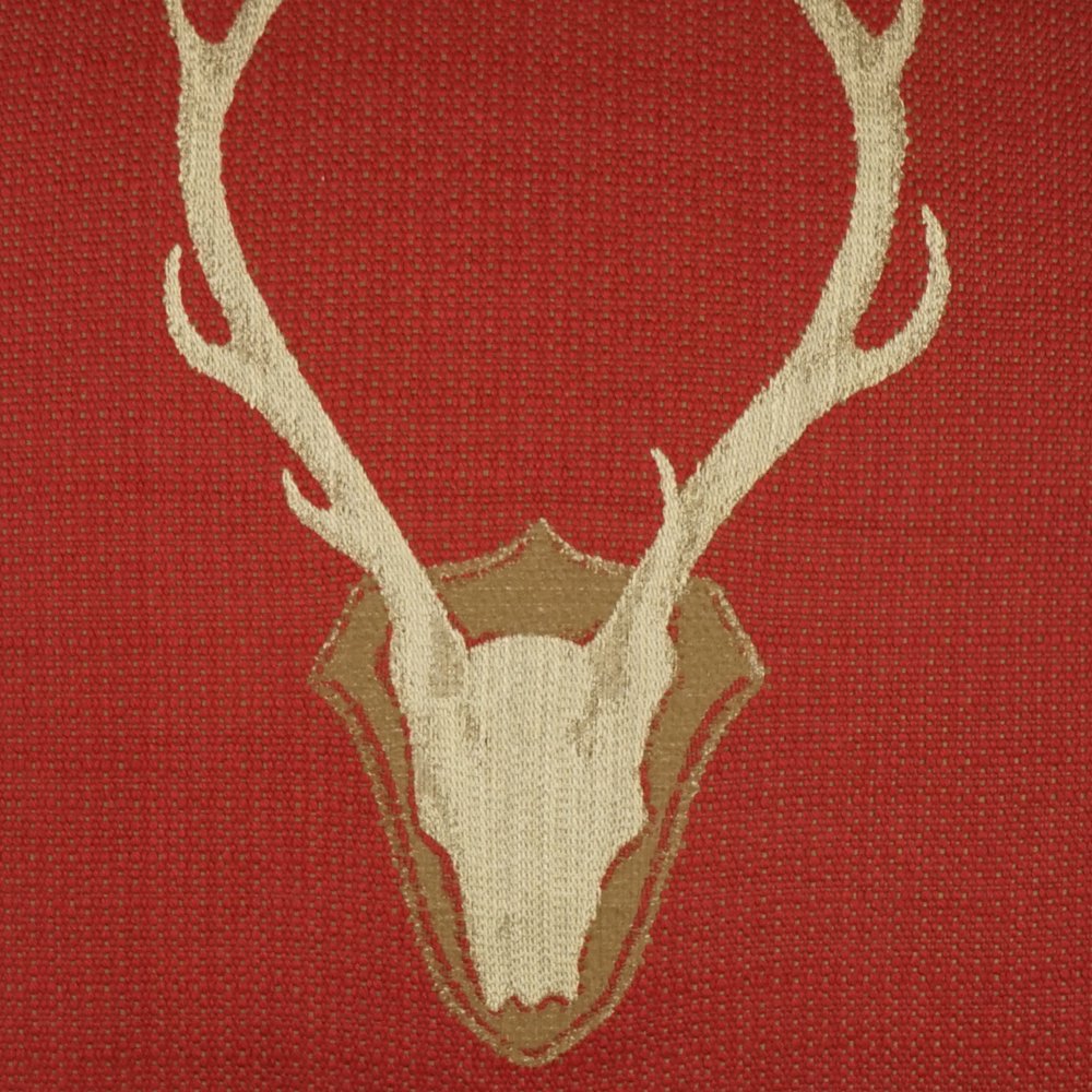 D.V. KAP Home - Uncle Buck Pillow - Red - 2155-R-2424 view 2