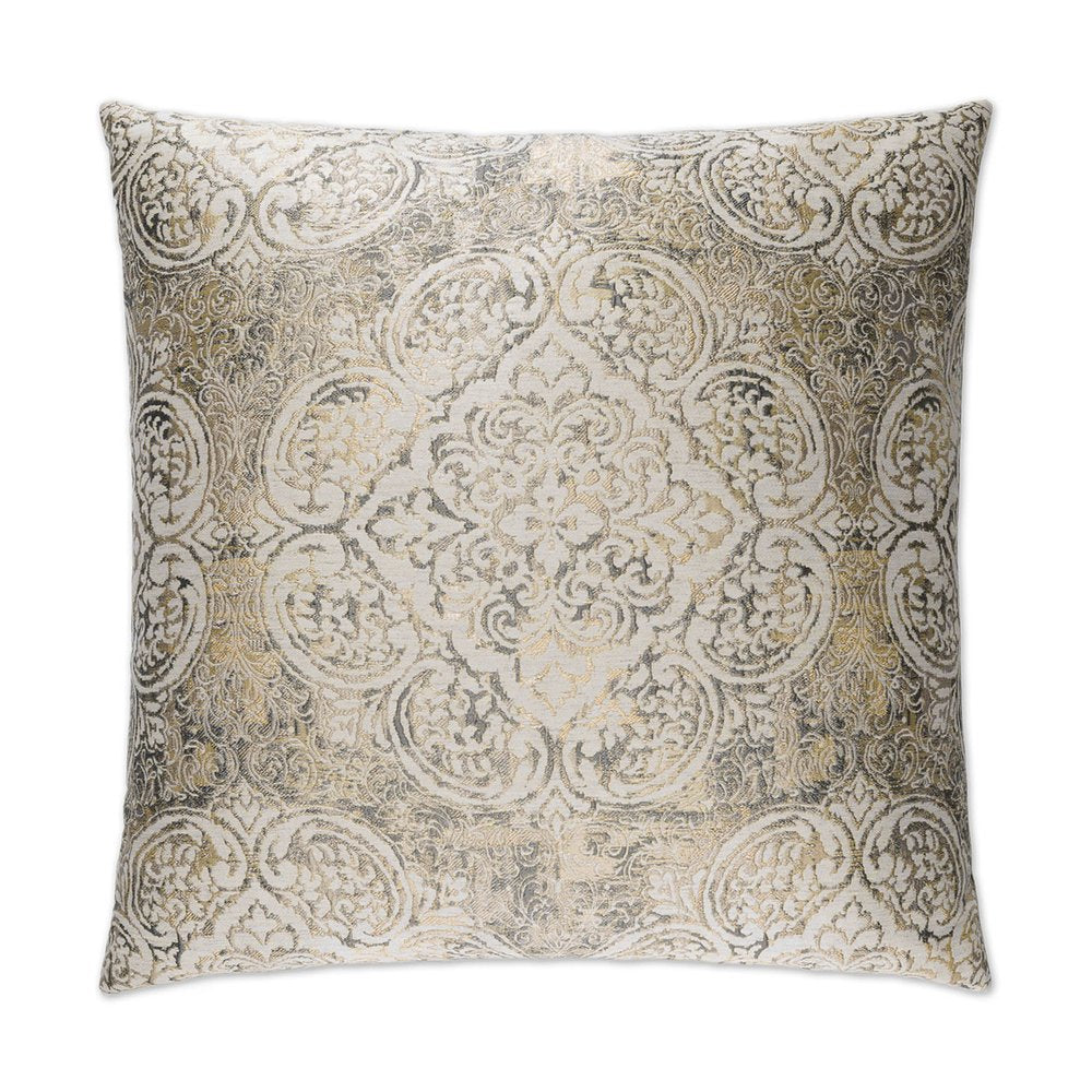 D.V. KAP Home - Vogue Pillow - Pewter - 2497-P-2424 view 1